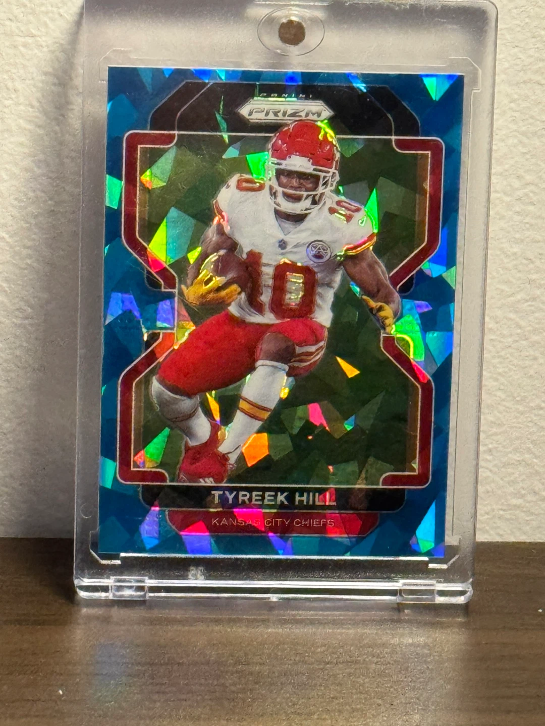 2021 Panini Prizm Tyreek Hill Chiefs Football Card #187