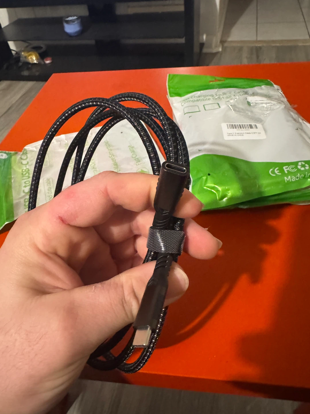 New Type C Extension Cable 6.6FT