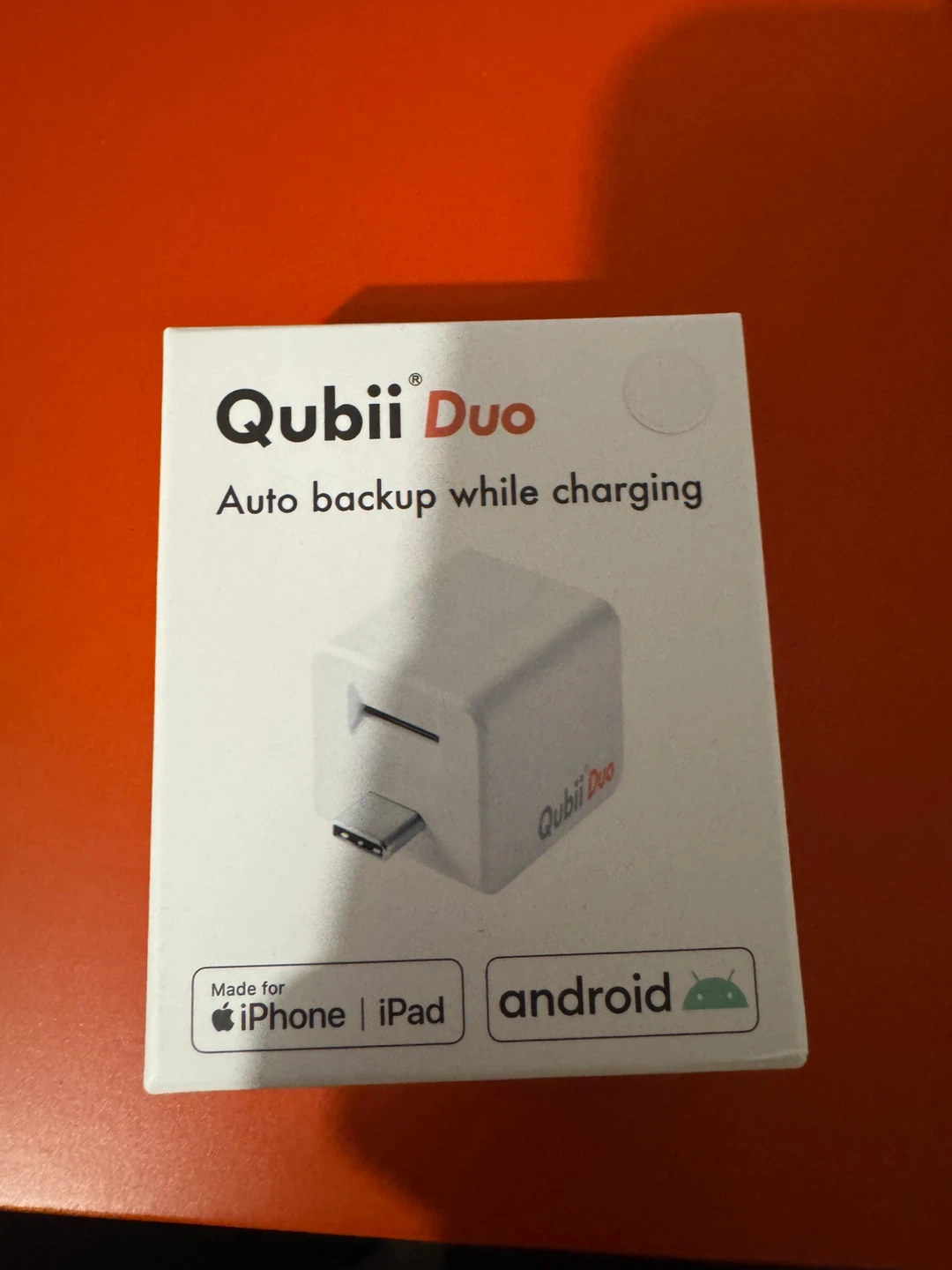 Qubii Duo Auto Backup Device with 128GB SanDisk MicroSD Card - photo 2