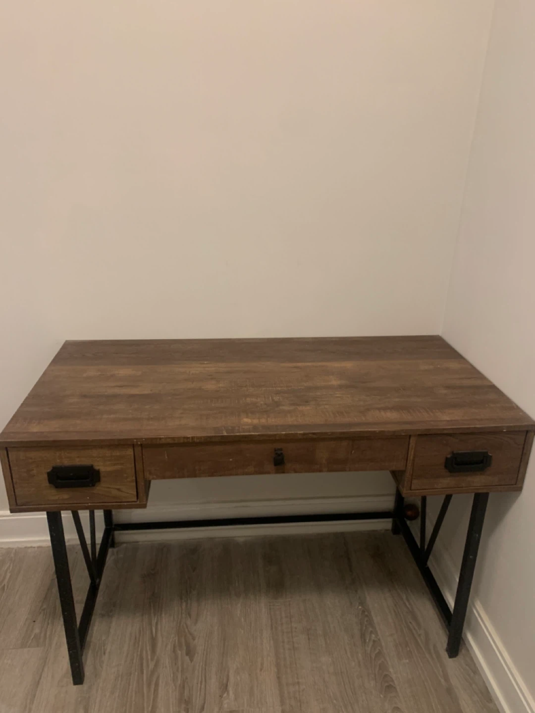 Rustic Wood Desk