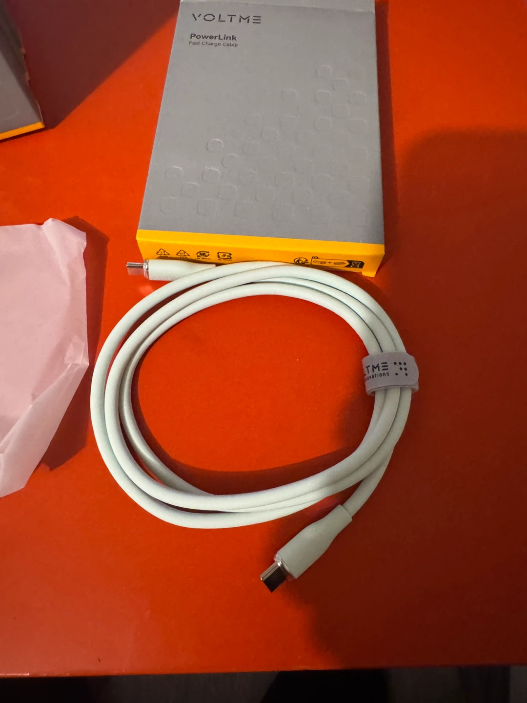 VOLTME PowerLink Fast Charge Cable 3.3ft 100w typ-c to typ-c - photo 4