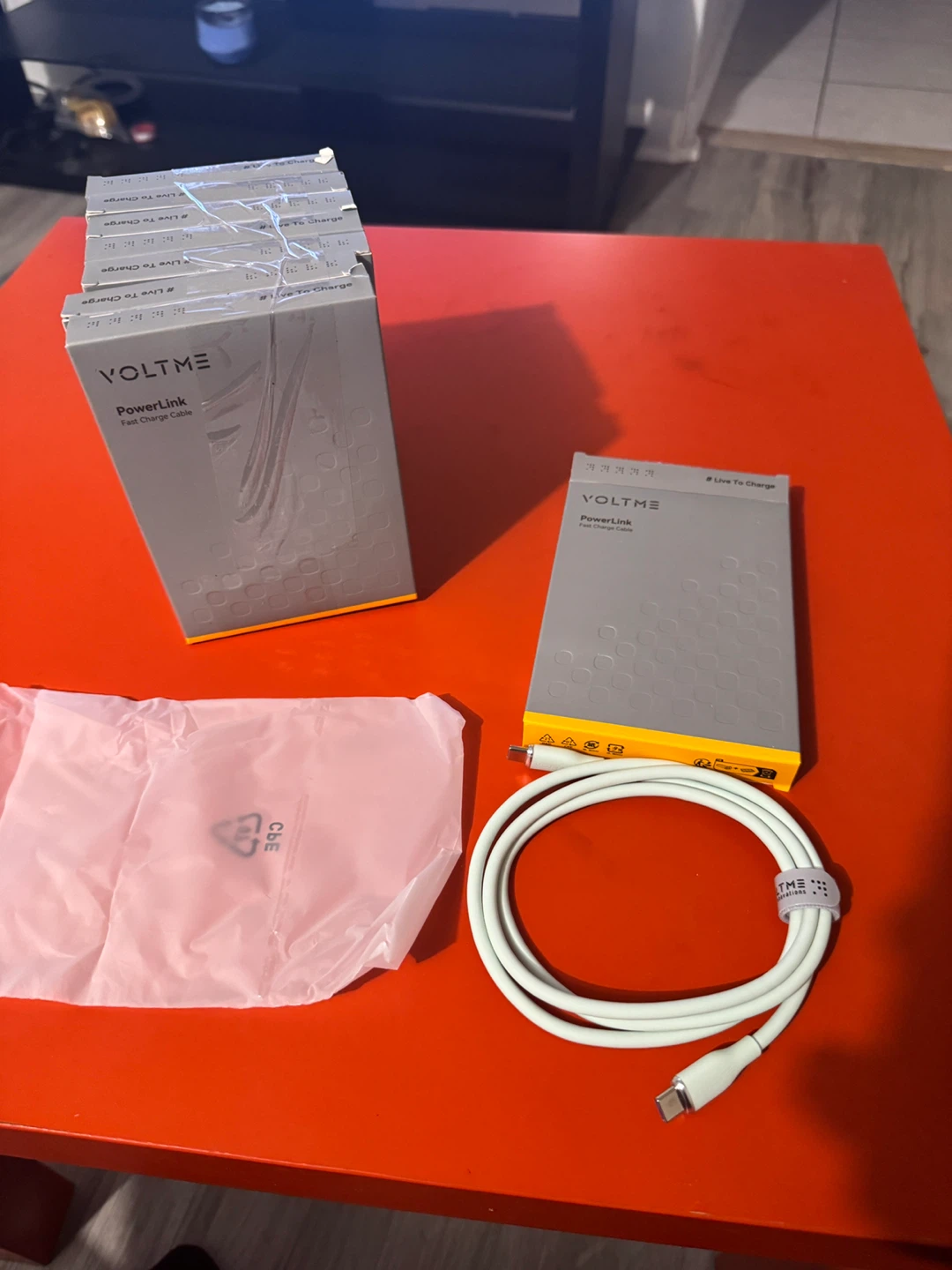 VOLTME PowerLink Fast Charge Cable 3.3ft 100w typ-c to typ-c