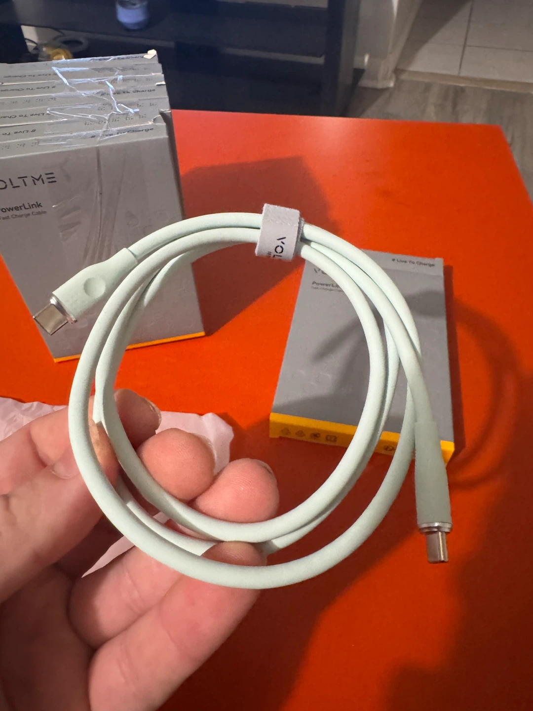 VOLTME PowerLink Fast Charge Cable 3.3ft 100w typ-c to typ-c - photo 5