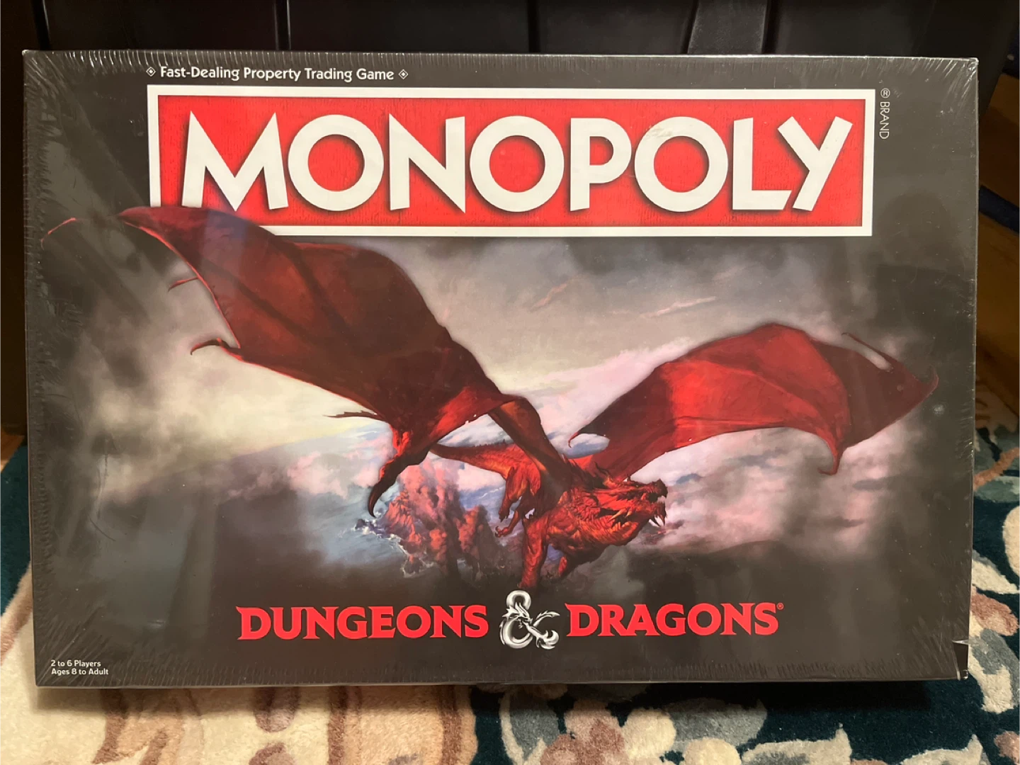 Monopoly Dungeons & Dragons Edition Board Game New