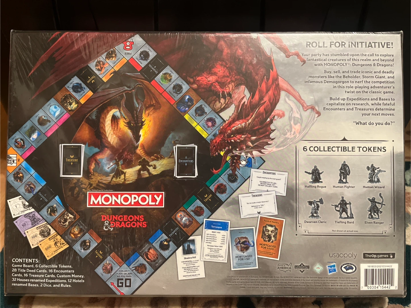 Monopoly Dungeons & Dragons Edition Board Game New - photo 2