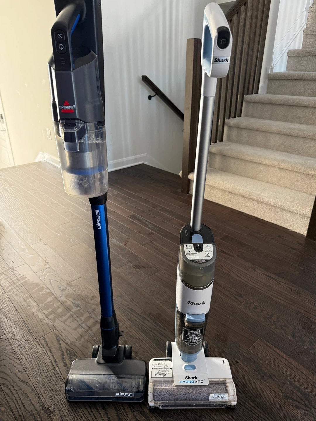 Bissell and Shark Cordless Vacuums