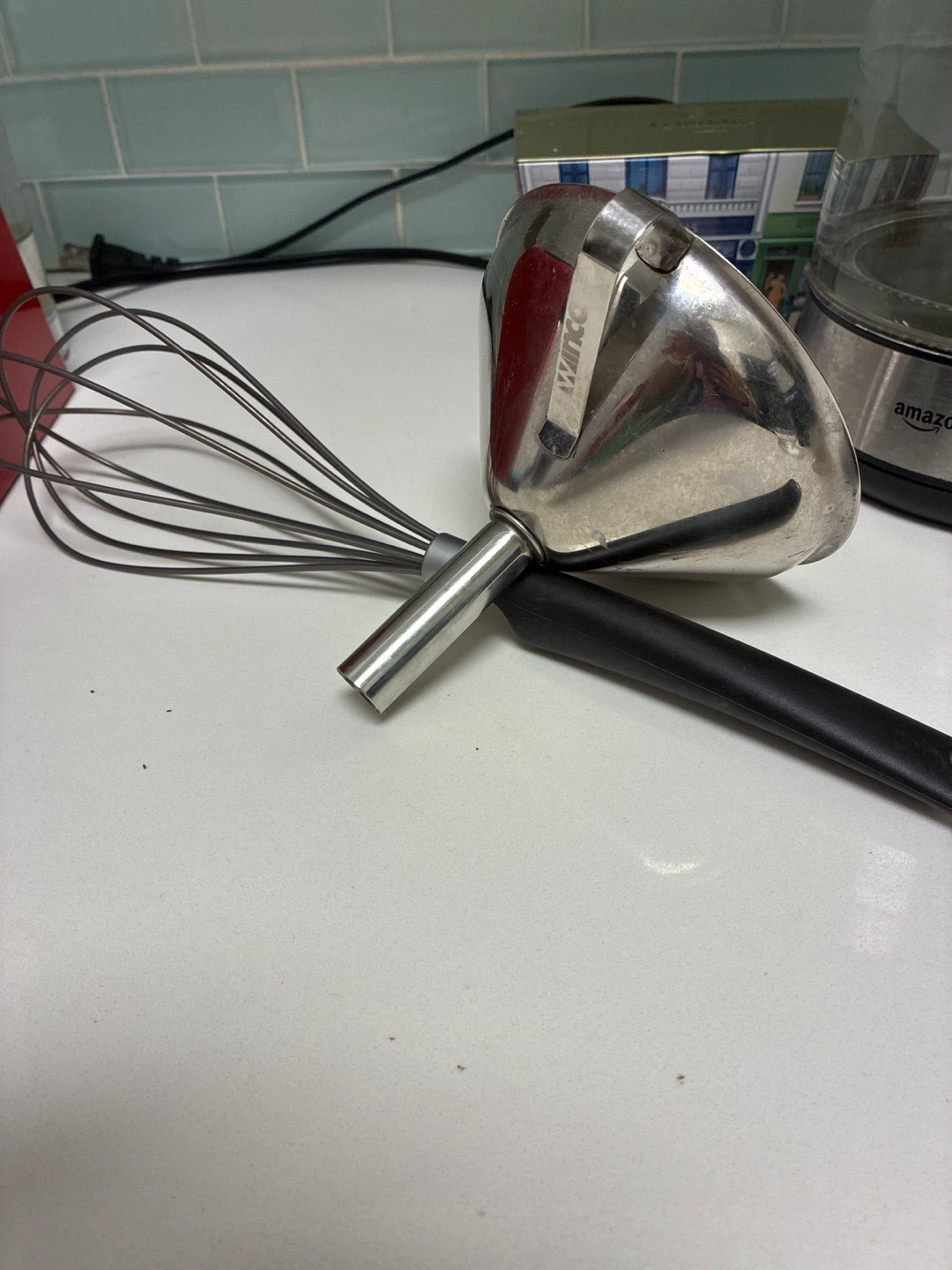 Wesco Stainless Steel Funnel and Whisk Set