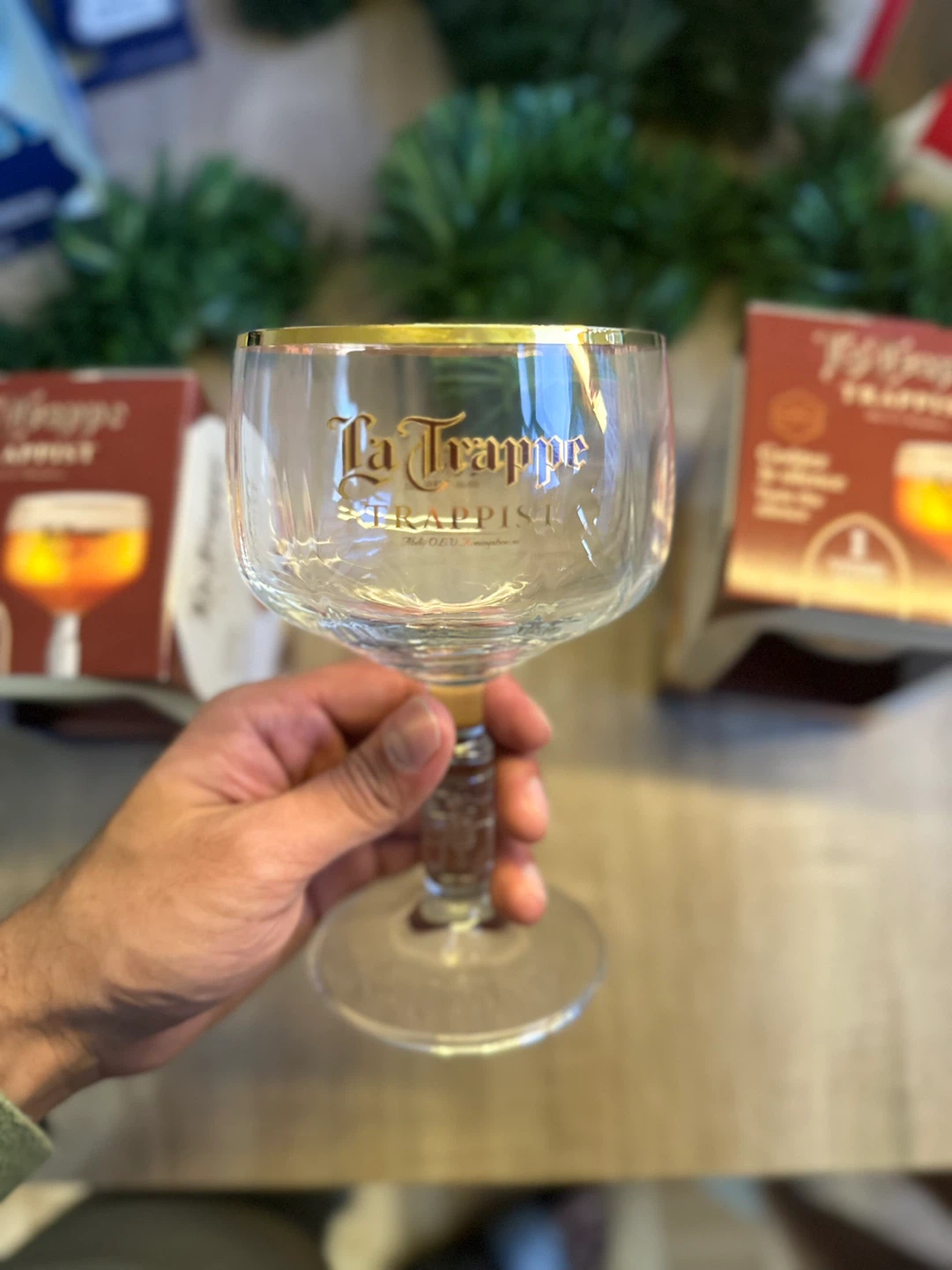 La Trappe Trappist Beer Glass - photo 2
