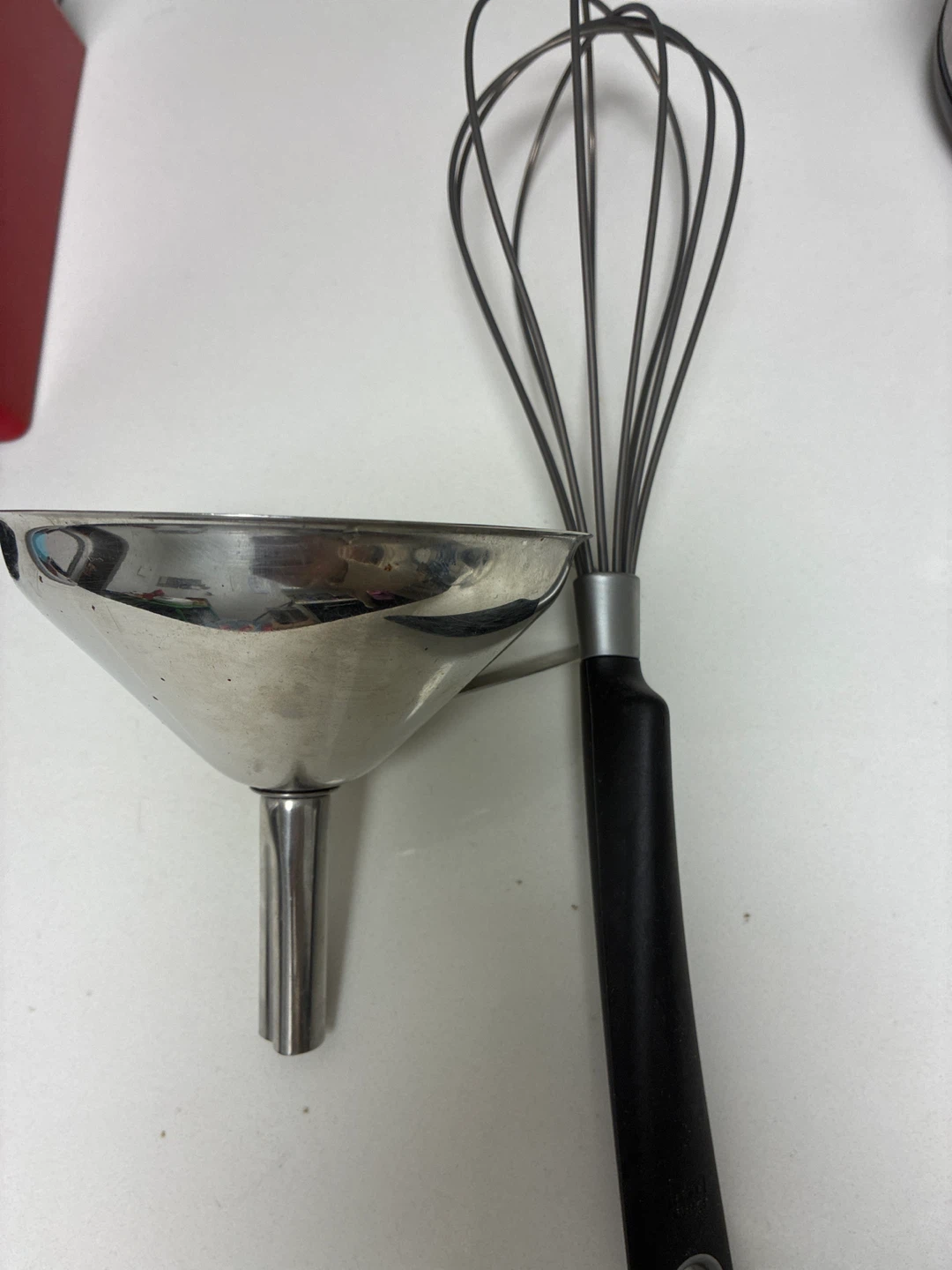 Wesco Stainless Steel Funnel and Whisk Set - photo 4