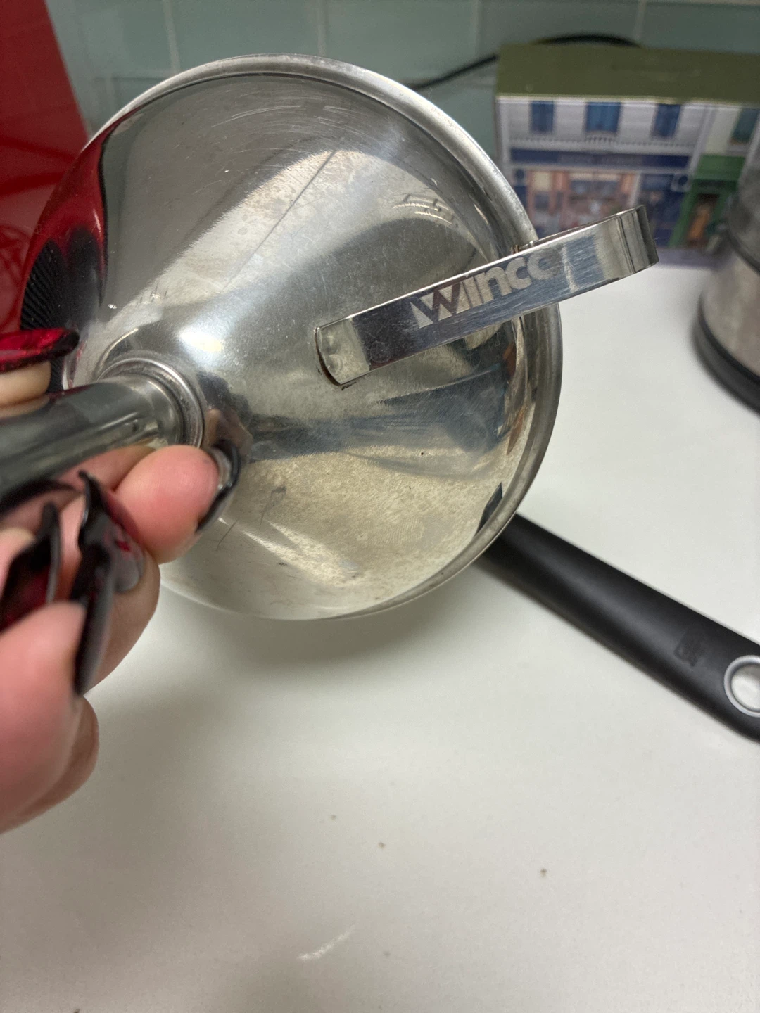 Wesco Stainless Steel Funnel and Whisk Set - photo 2