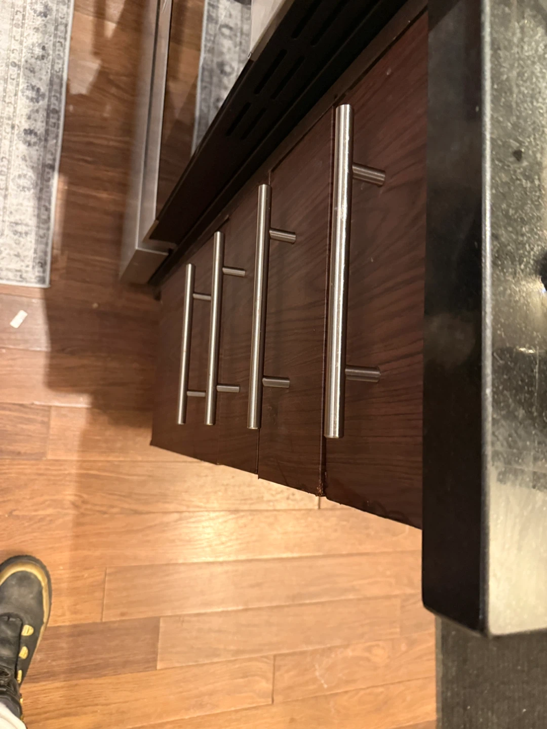 Stainless Steel Cabinet Drawer Pull Handles (approx. 24)