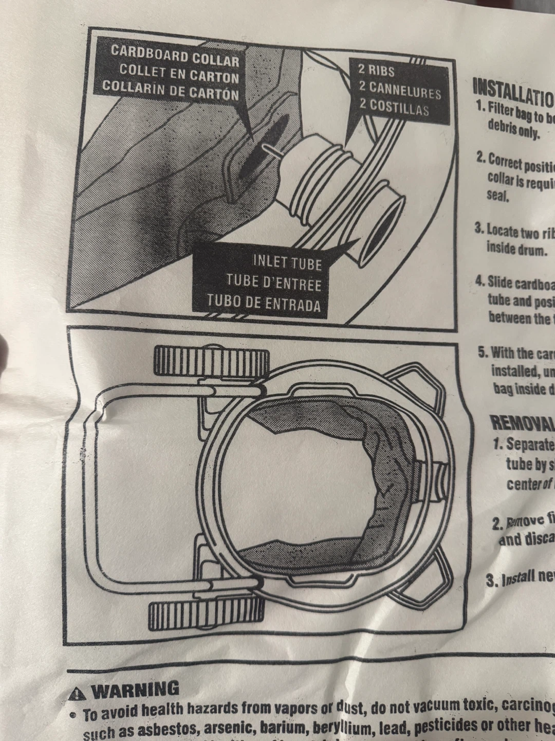VF3502 Vacuum Bags for 12-16 gallons wet-dry vacuums - photo 4