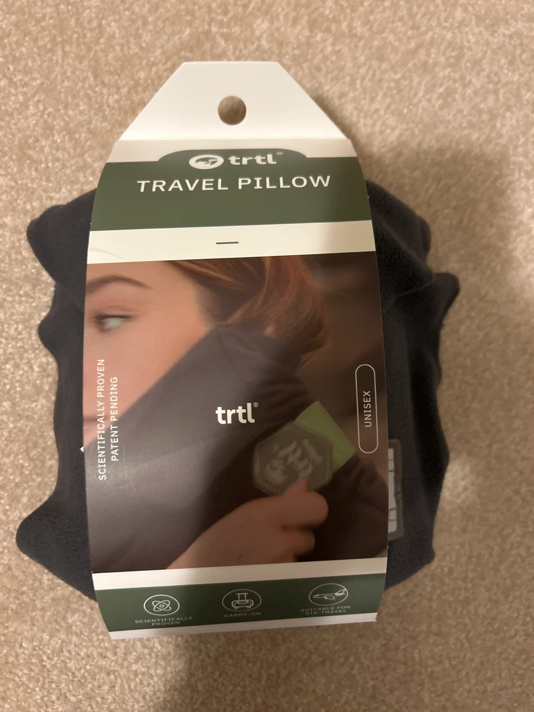 Trtl Travel Pillow - Grey