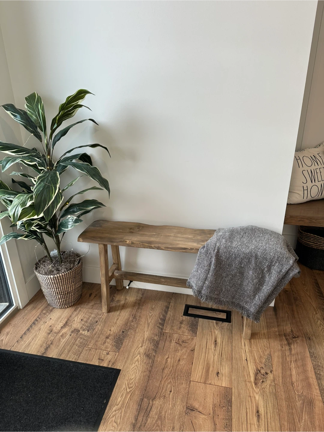 Rustic Wooden Bench - photo 2
