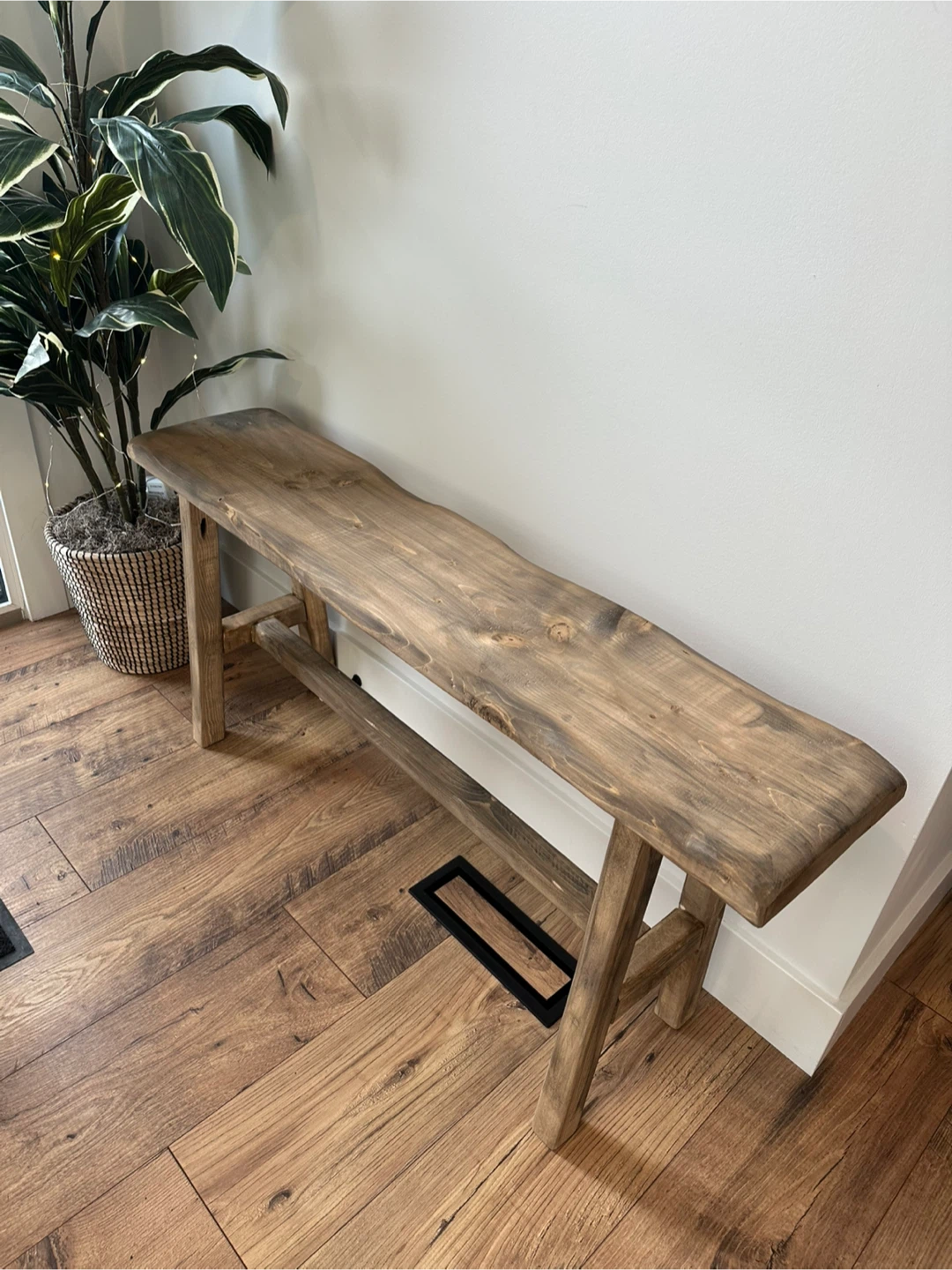 Rustic Wooden Bench