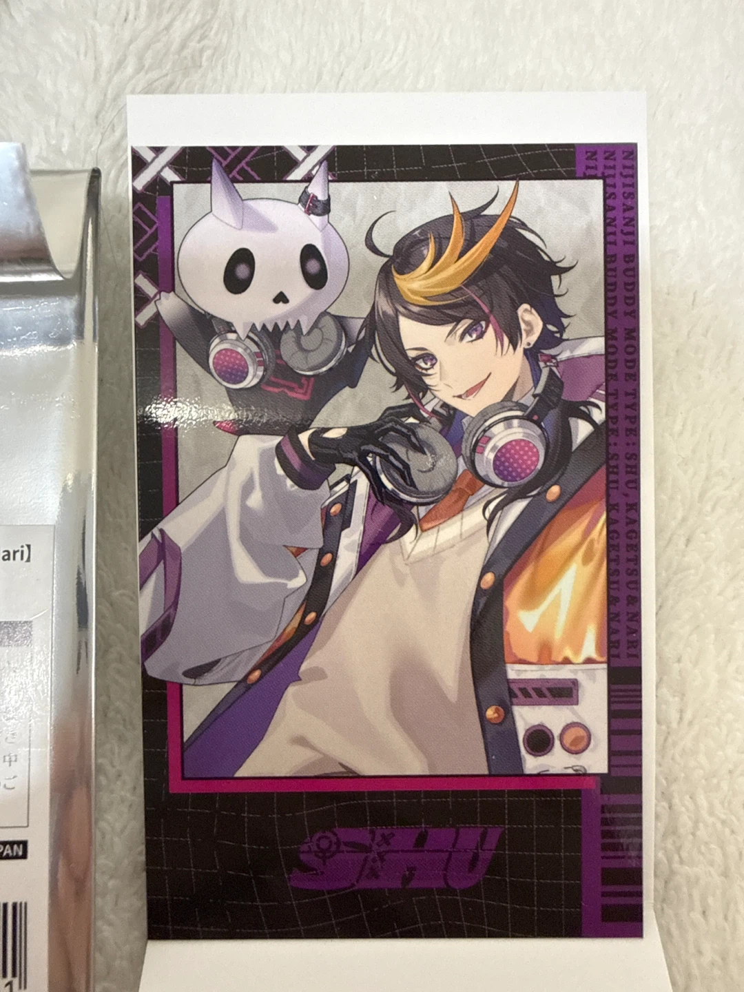 Shu Yamino snapshot card Nijisanji Buddy Mode NijiEN vtuber