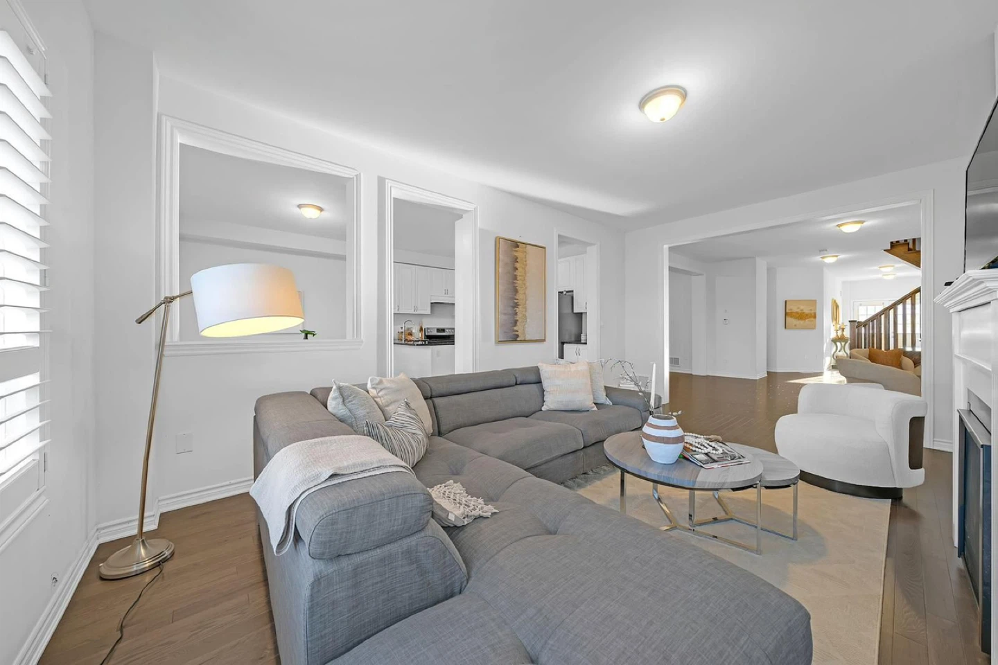 Grey Sectional Sofa - photo 3