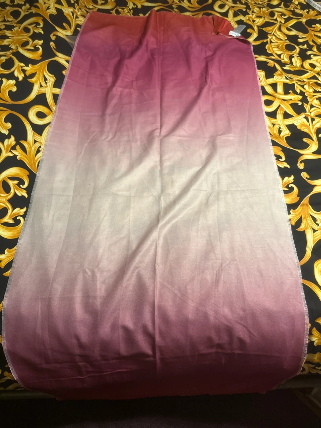 Susan Graver Ombre Polyester Scarf