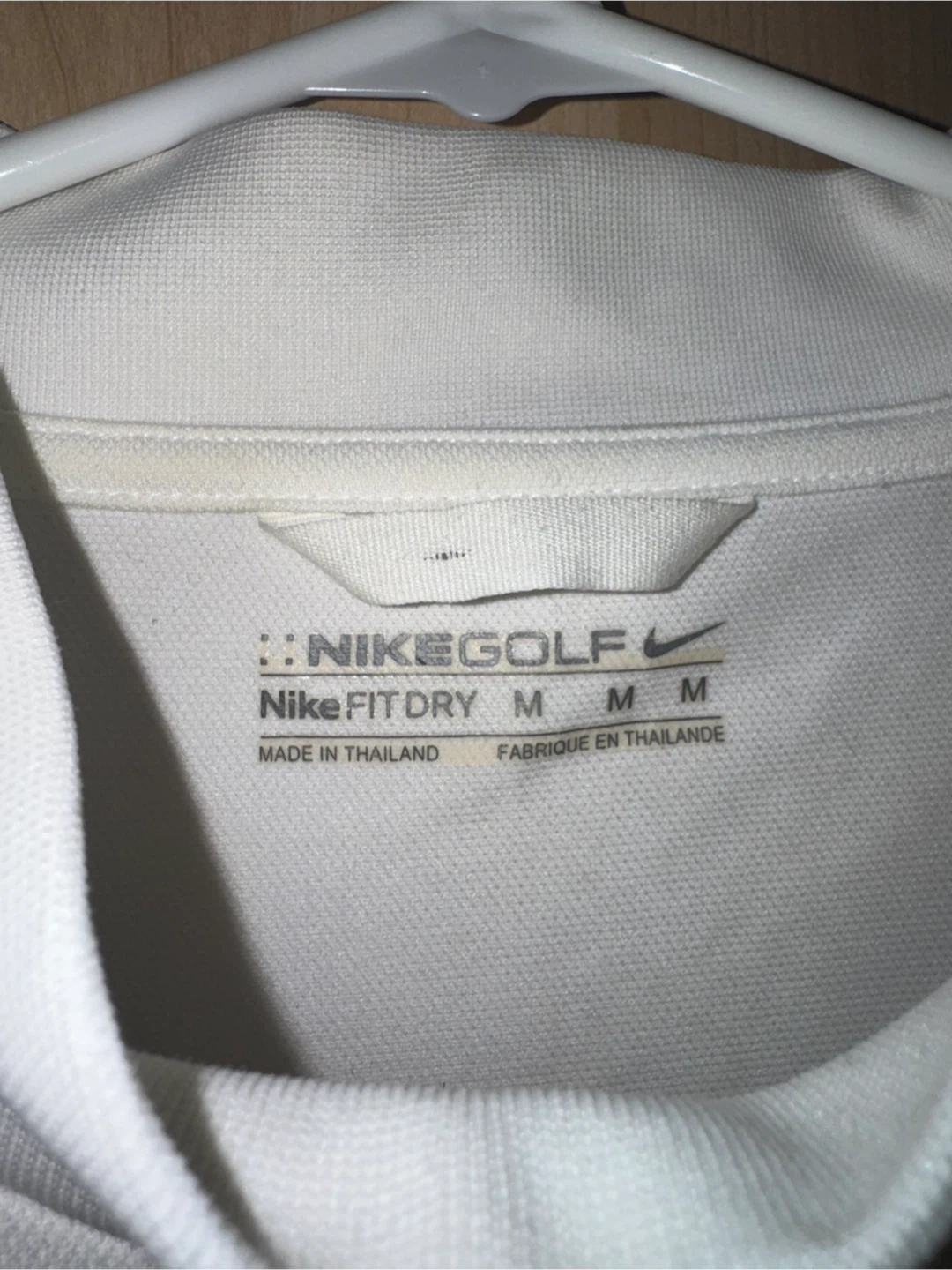 Nike Golf Polo Shirt - White - Medium - Fit Dry - photo 4