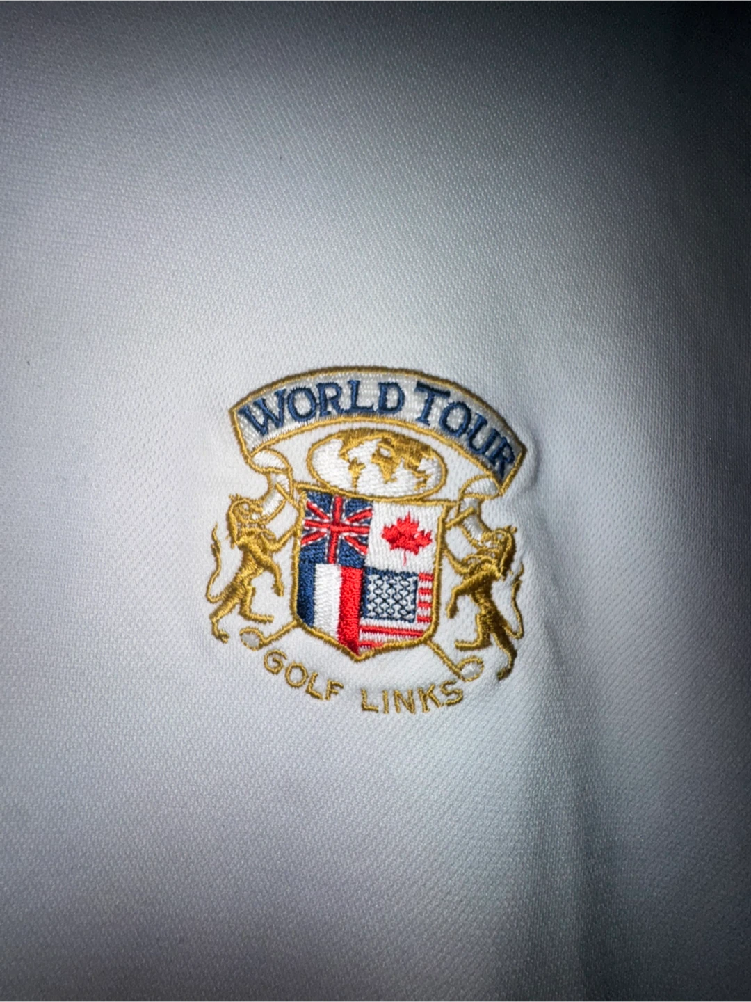 Nike Golf Polo Shirt - White - Medium - Fit Dry - photo 2