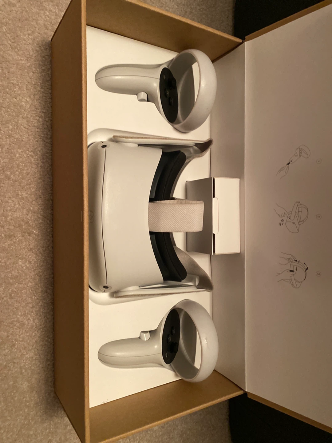 Meta Quest 2 Virtual Reality Headset with Controllers
