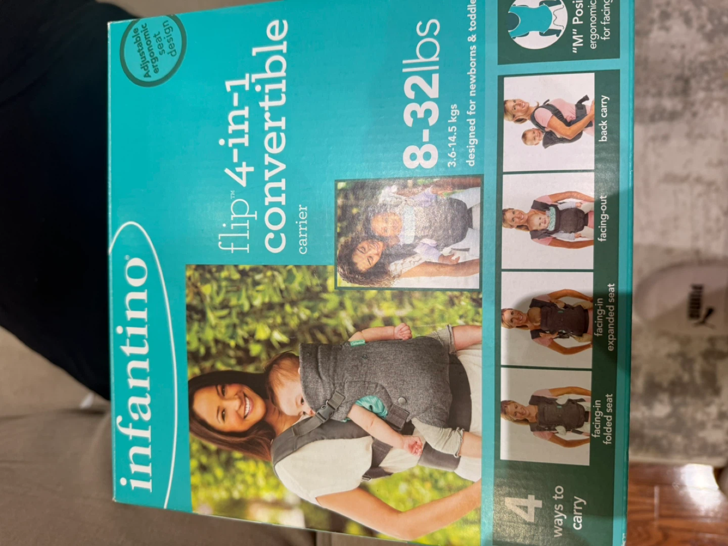 Infantino Flip 4-in-1 Convertible Carrier