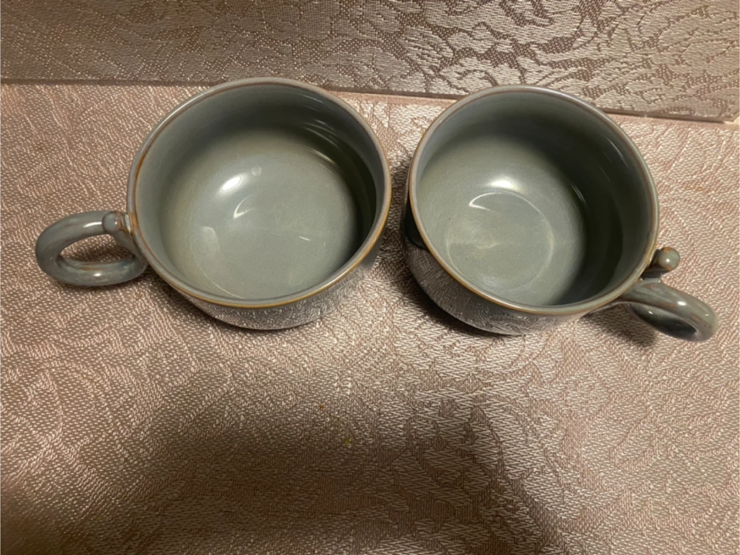 Set of 2 Grey Ceramic Mugs - photo 2