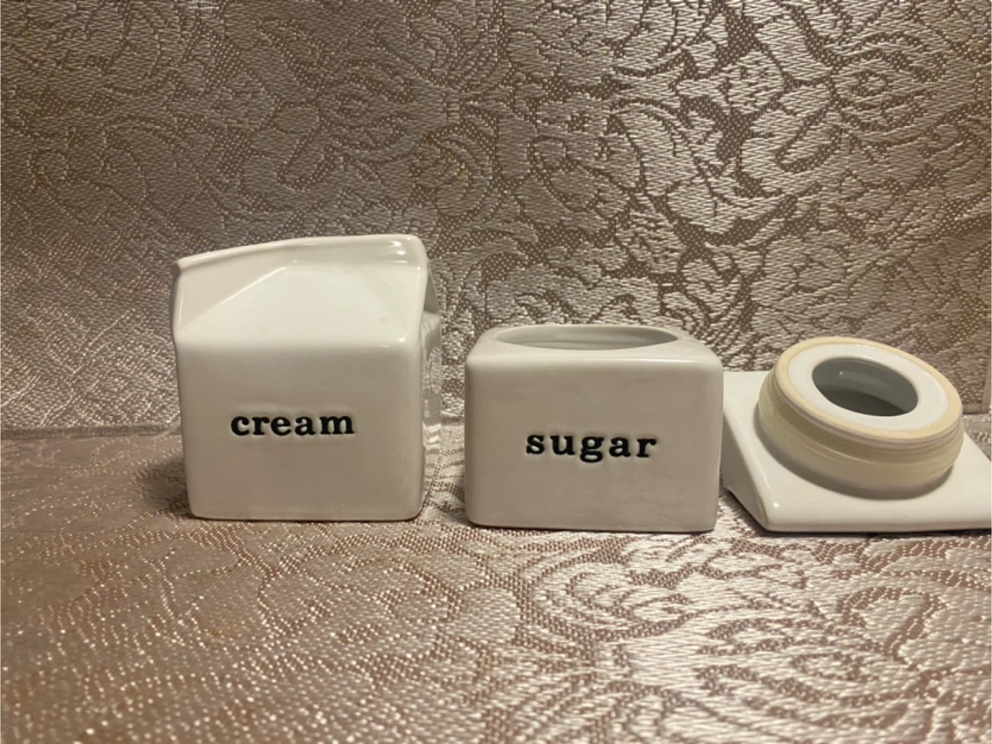 Ceramic Creamer and Sugar Pot Set - photo 4