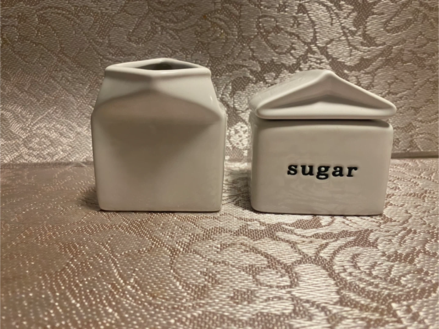 Ceramic Creamer and Sugar Pot Set - photo 3