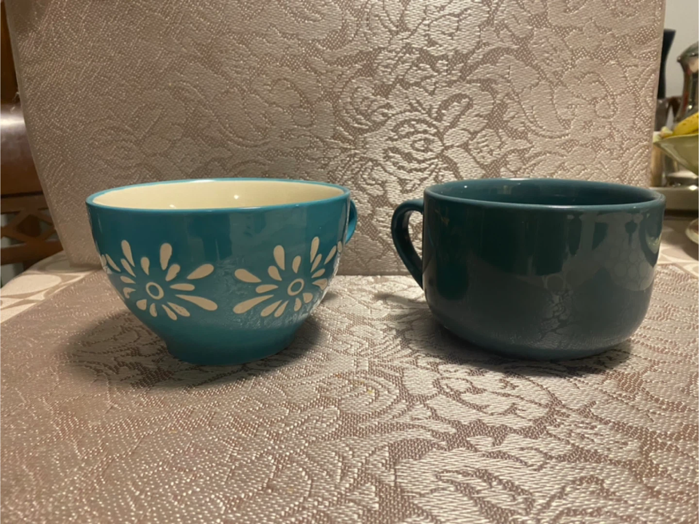 Set of 2 Ceramic Soup Bowls