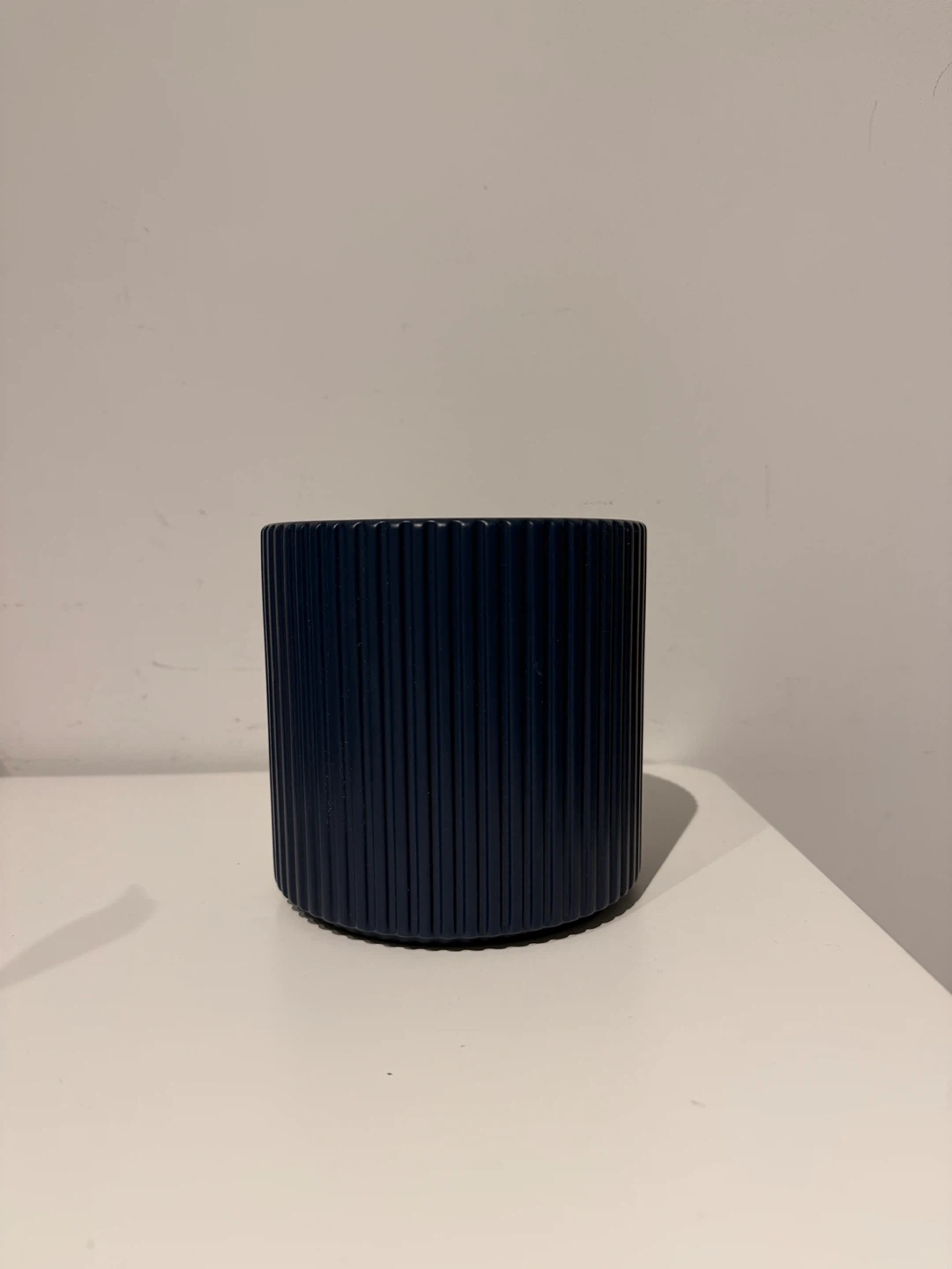 Dark Blue Ceramic planter Bowl