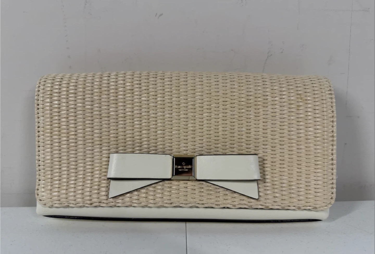 Kate Spade Woven Clutch Bag