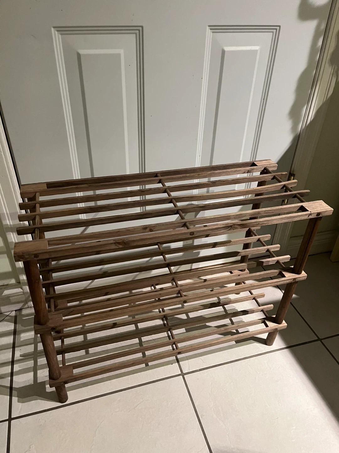 Wooden Shoe Rack - photo 2