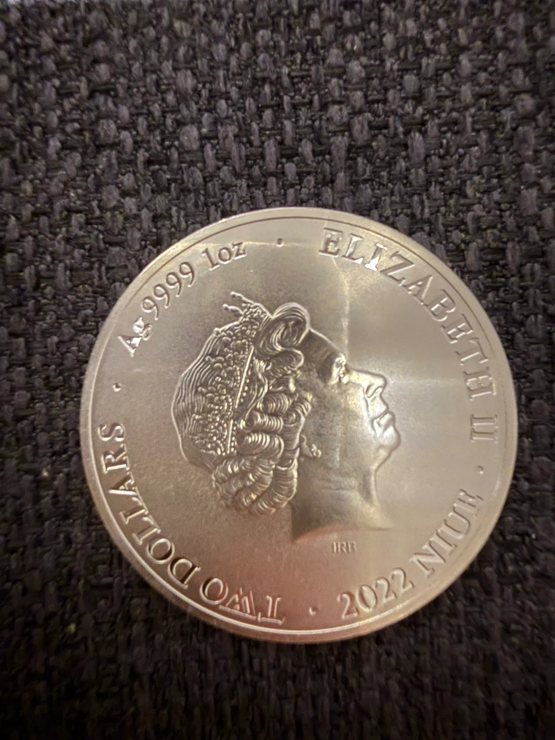 2022 1oz Fine Silver Bitcoin Coin - photo 2