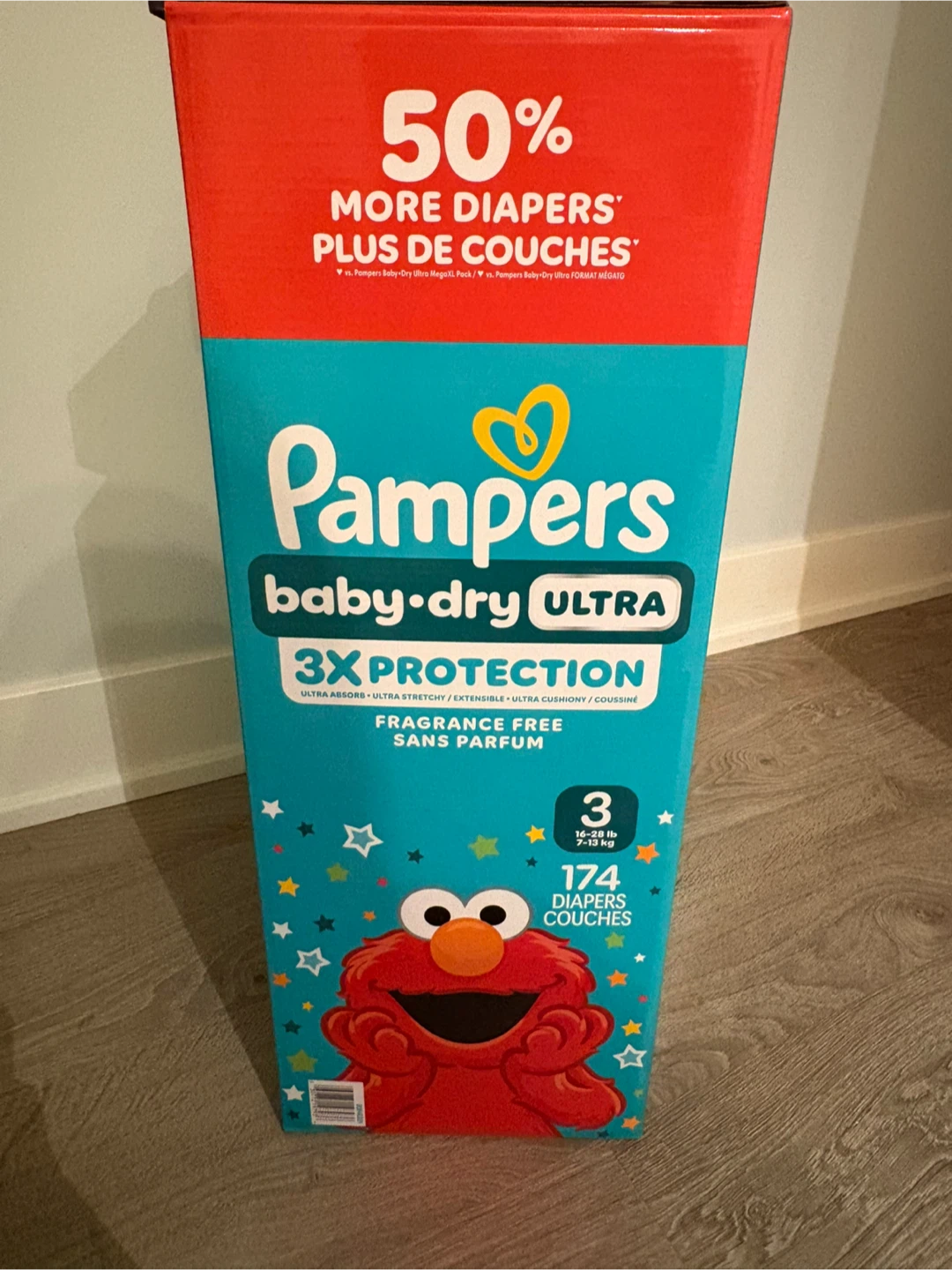 Pampers Baby-Dry Ultra Diapers Size 3 - 174 Count