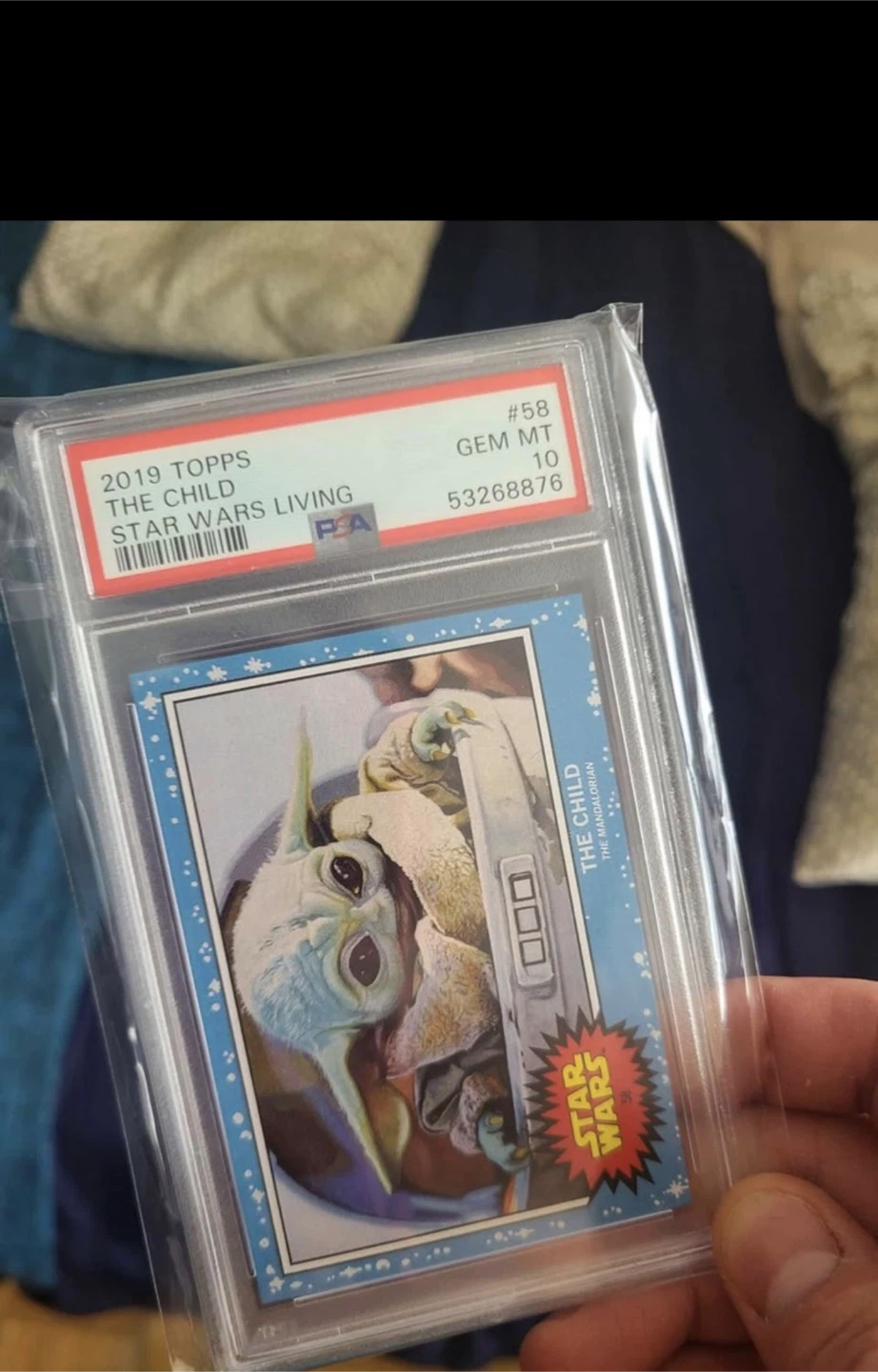 2019 Topps Star Wars Living The Child #58 Card