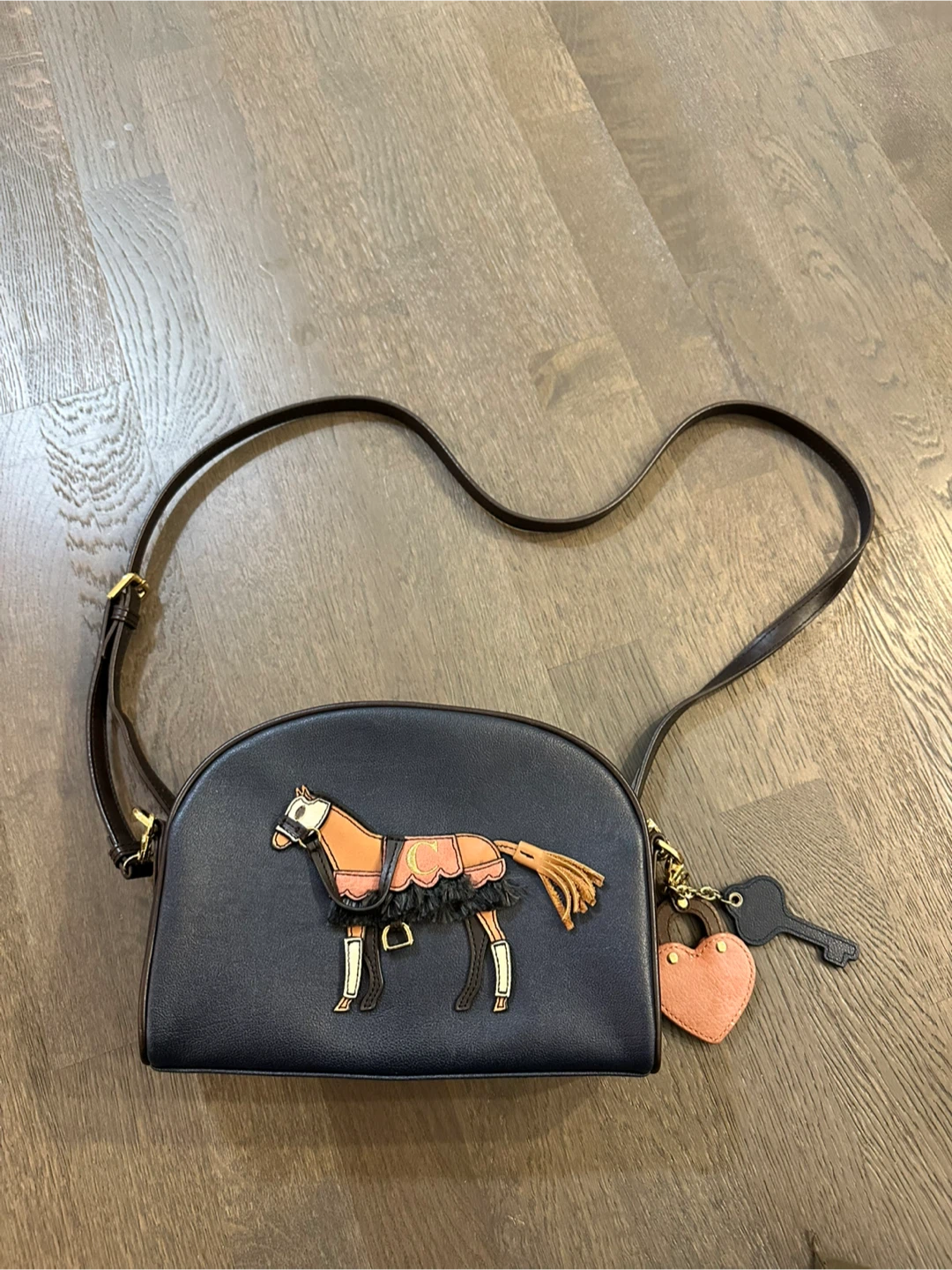 🎠Lapalette Crossbody Bag with Horse Appliqué - photo 2