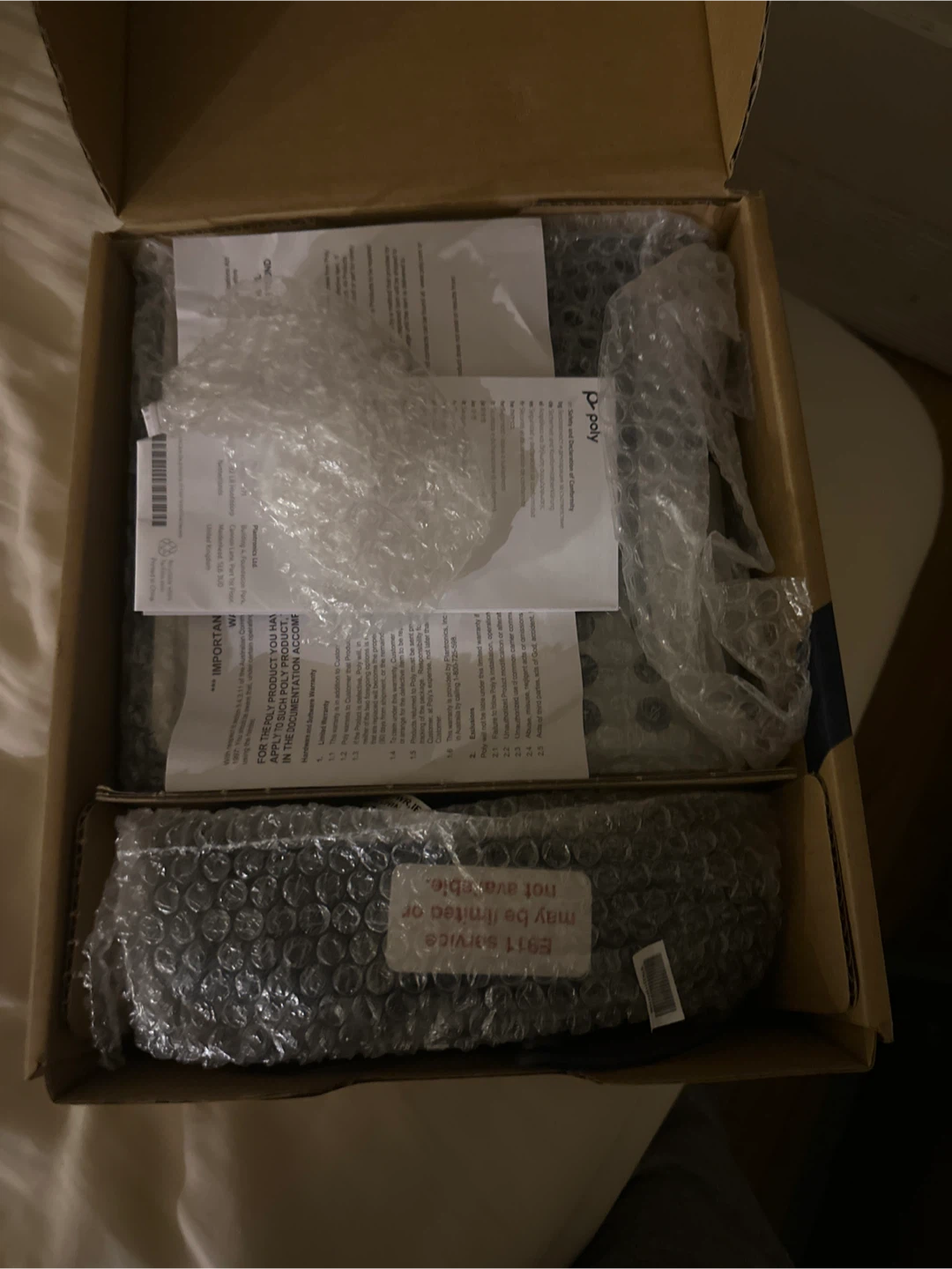 Poly Edge E550 VoIP Phone