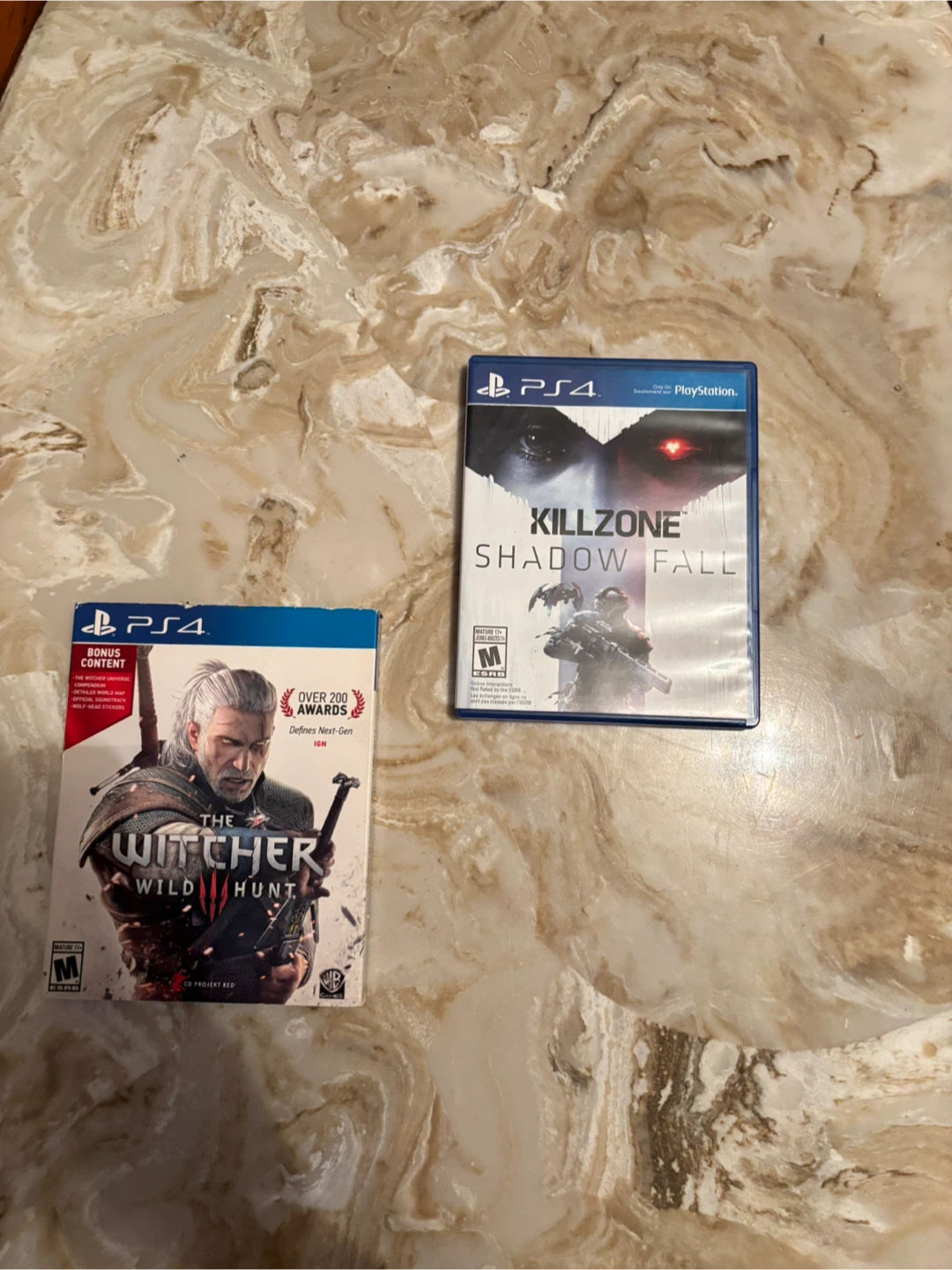 PS4 Games: Killzone Shadow Fall & The Witcher Wild Hunt