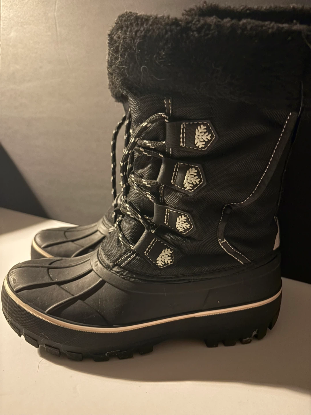 Black Insulated Winter Boots with 3M Thinsulate - photo 2