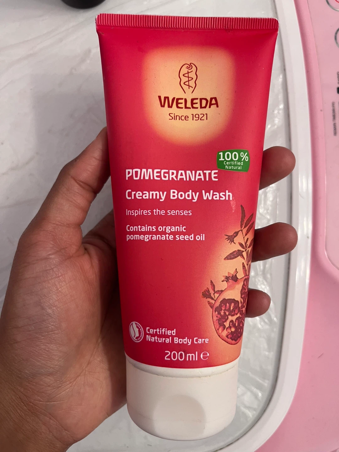 Weleda Pomegranate Creamy Body Wash 200ml