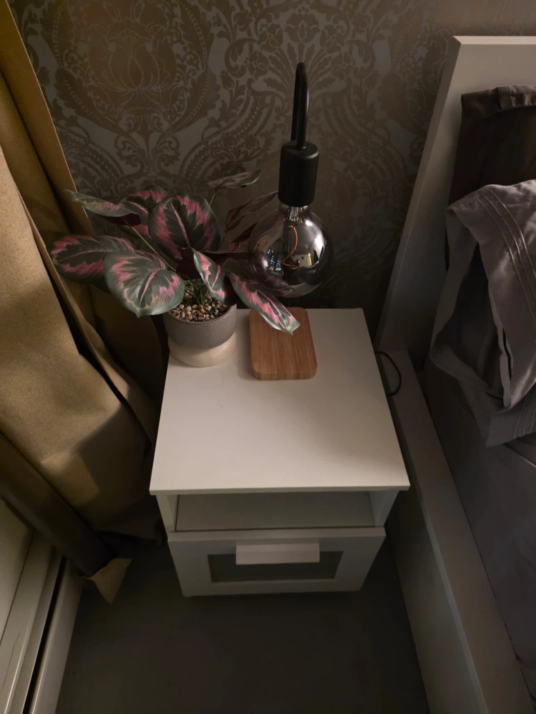 Modern Bedside Table with Drawer