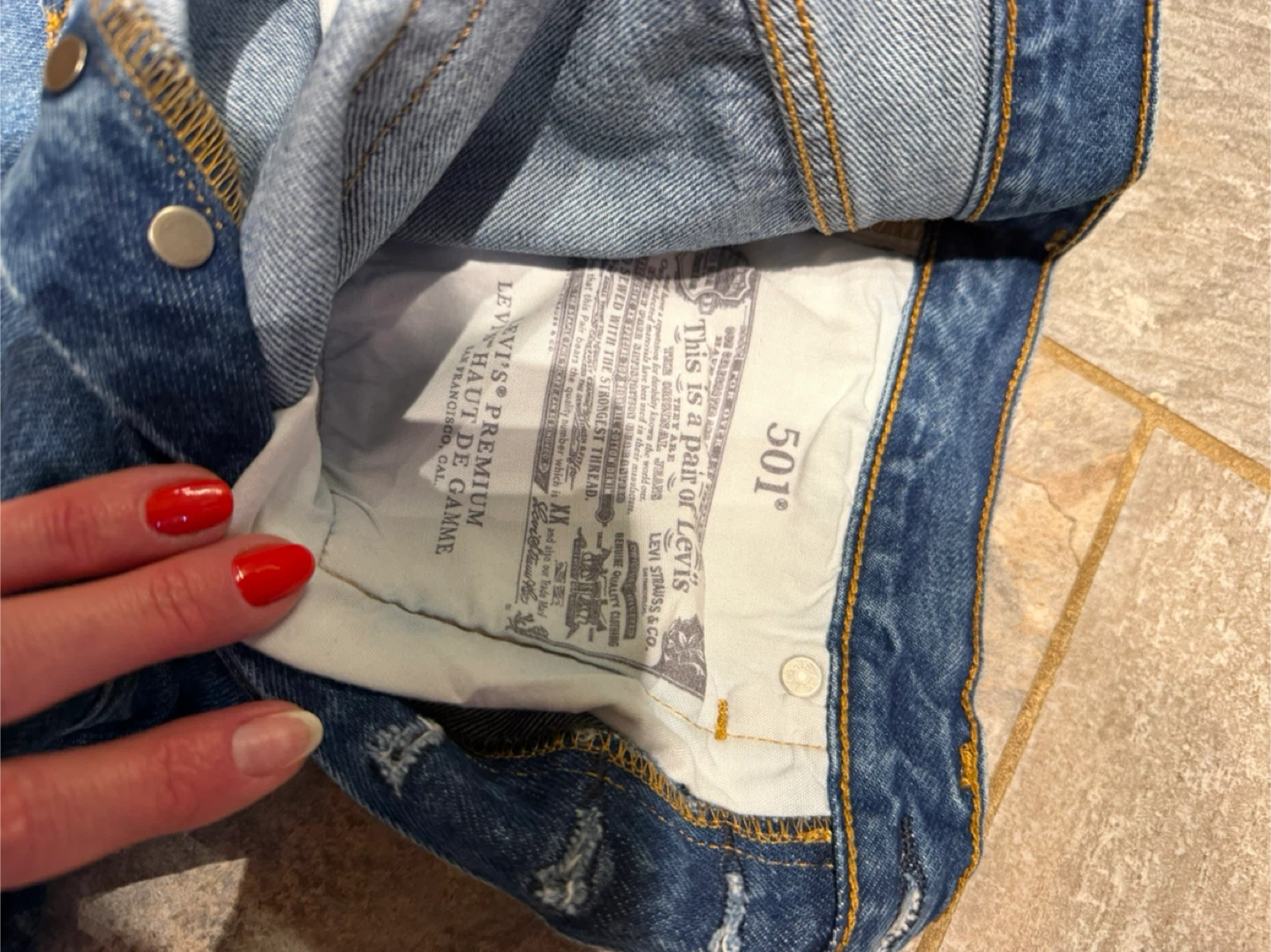 Levi's 501 Premium Jeans - photo 4