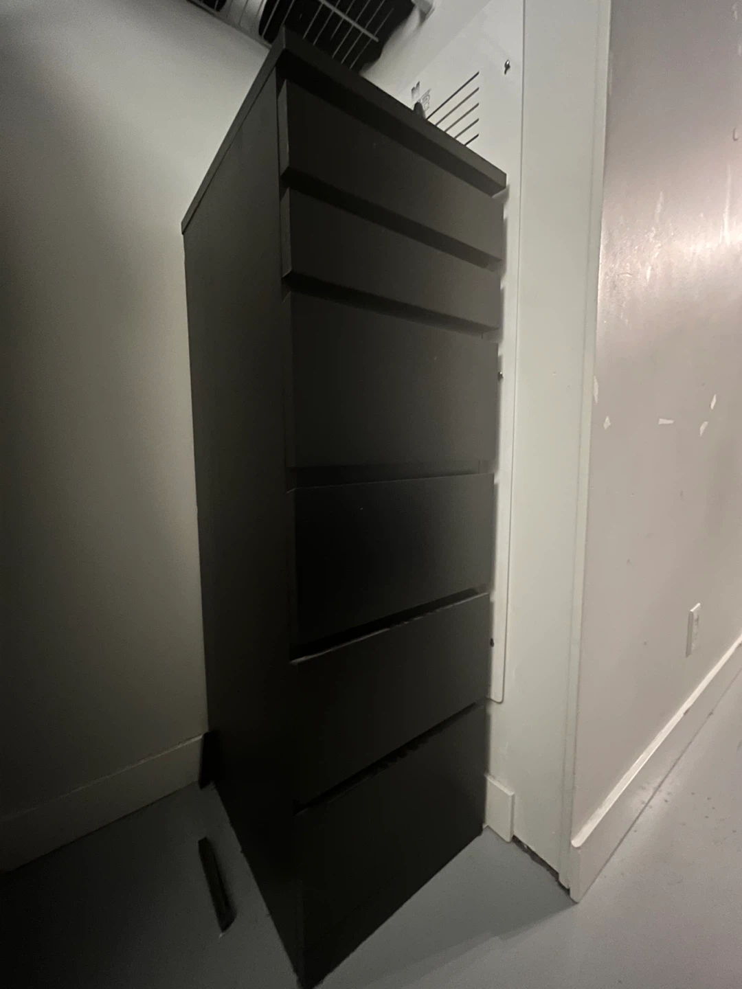 IKEA Black 6-Drawer Dresser