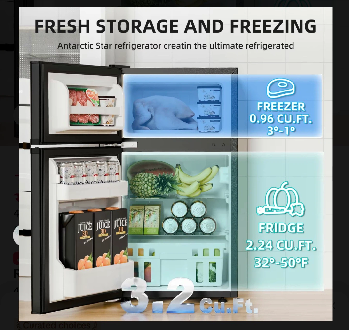 Antarctic Star Compact Refrigerator - photo 2