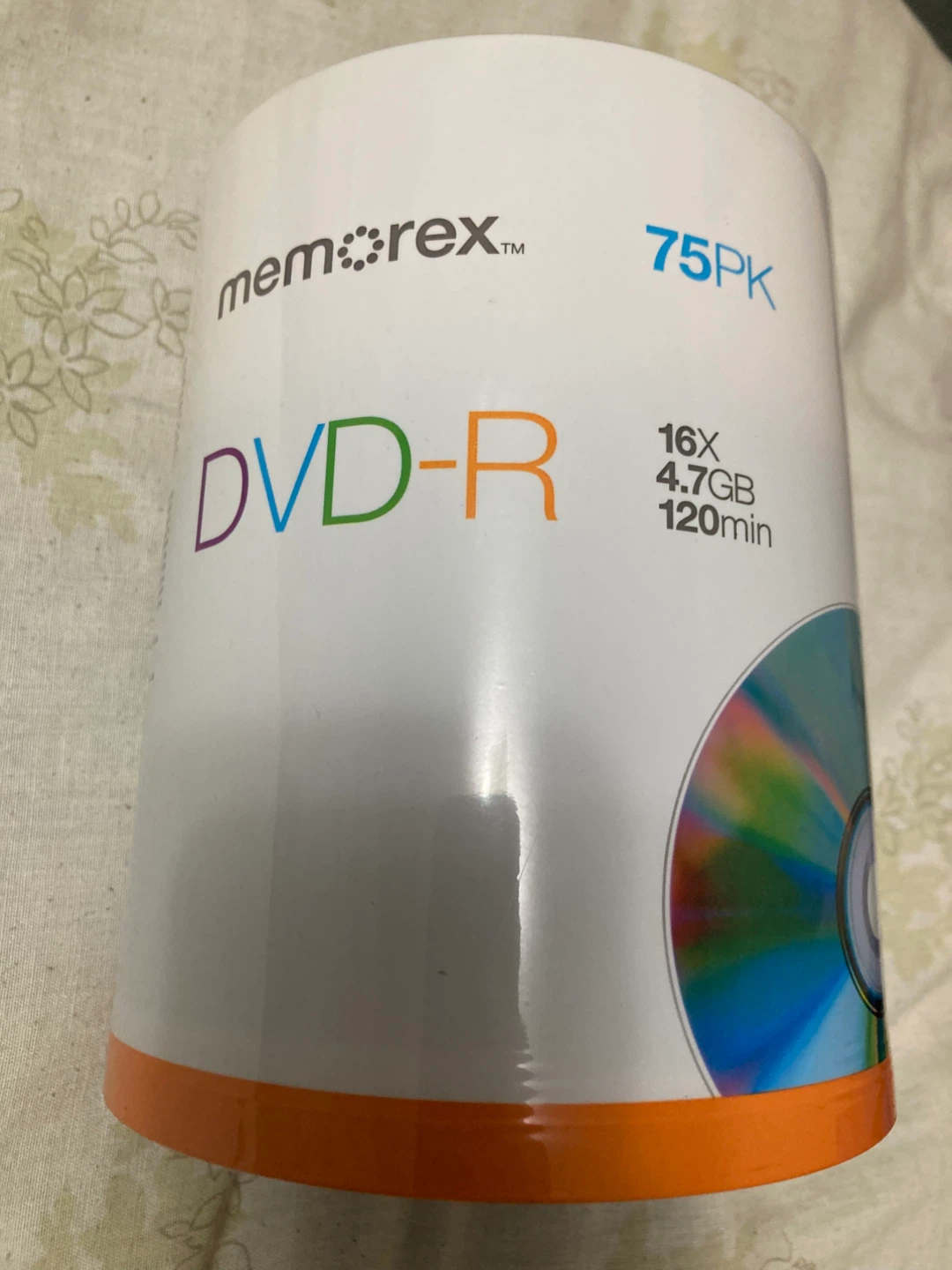 Memorex 75 Pack DVD-R 16X 4.7GB