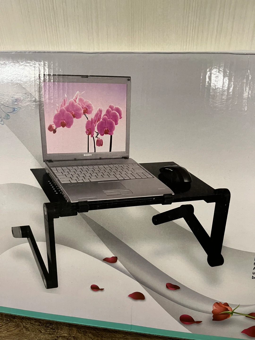 Aluminium Alloy Folding Laptop Table - photo 2