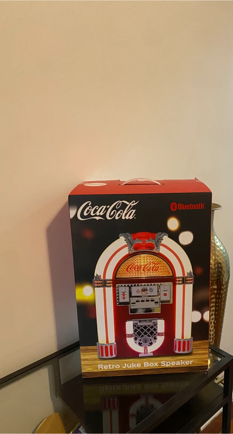 Coca-Cola Retro Juke Box Bluetooth Speaker - photo 2