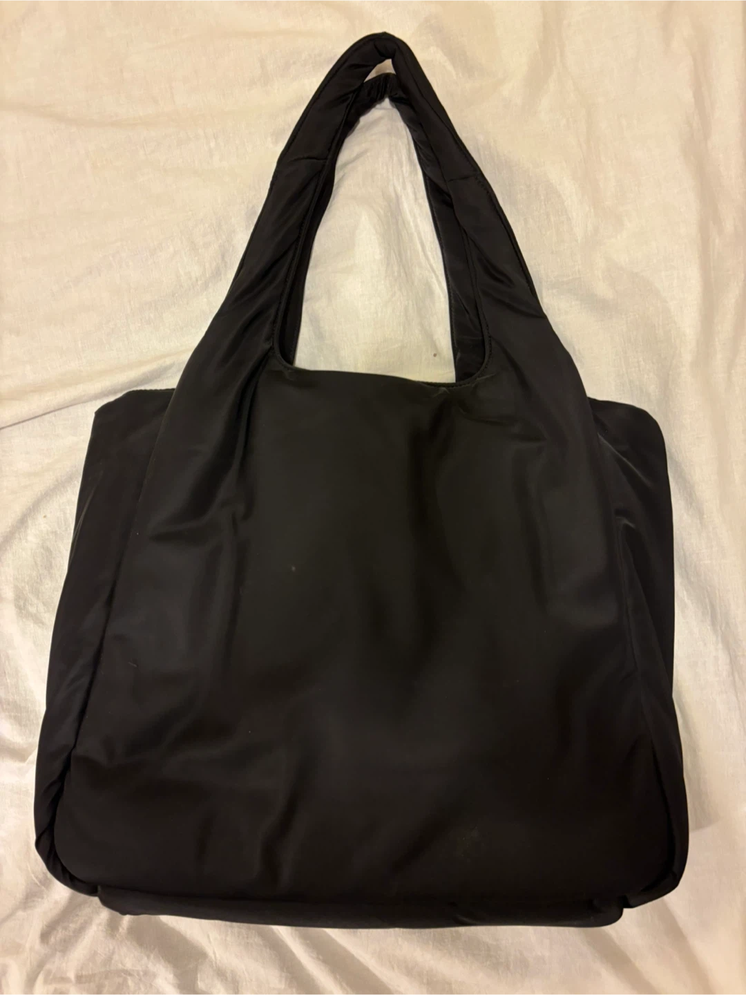 Prada Black Re-Nylon Tote Bag - photo 2