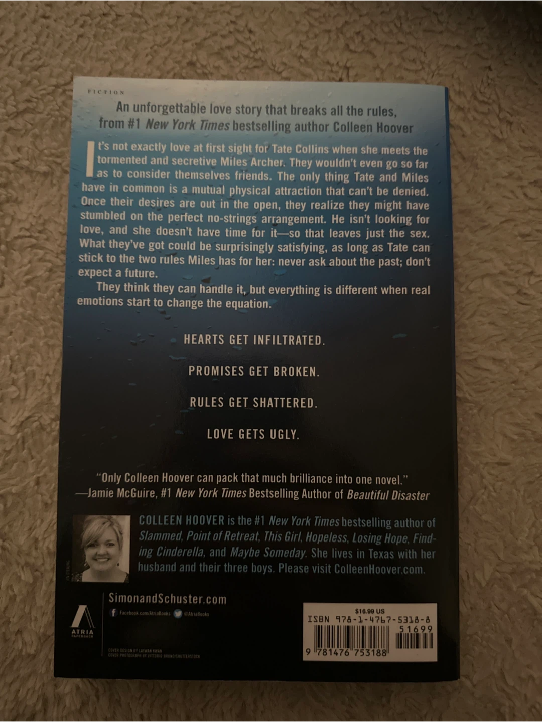Ugly Love by Colleen Hoover - photo 2